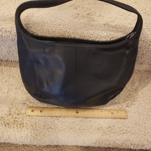 Coach Vintage Ergo Black Leather Hobo Bag - Picture 6 of 6